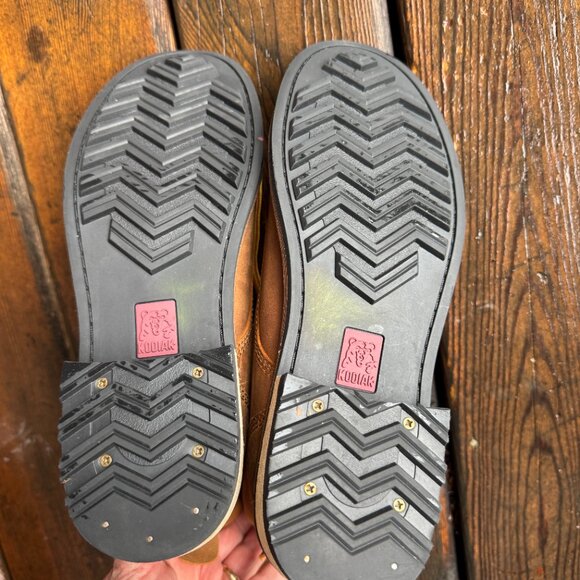 Kodiak Camel Color Waterproof Leather Lace Up Boots in Women's 9 - Picture 10 of 11